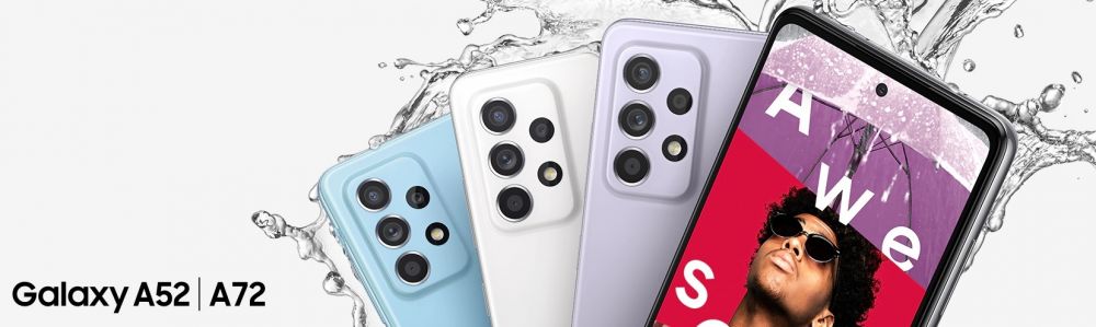 Galaxy A52, A52 5G ja A72 Galaxy A52, A52 5G ja A72