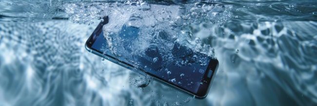 nain-voit-pelastaa-kastuneen-puhelimen Puhelin vedessä